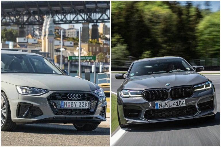 رقابت BMW M5 و Audi A4 قدرت در برابر تعادل